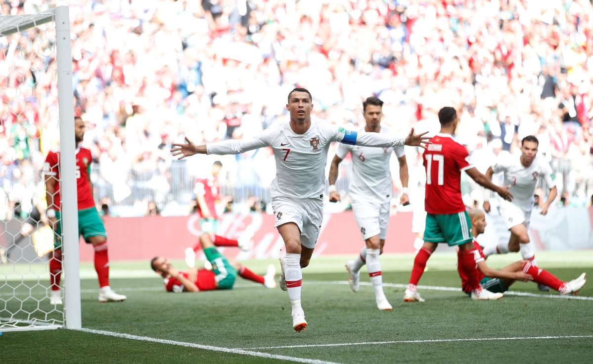 De la mano de “CR7” Portugal sumó su primera victoria en el Mundial y eliminó a Marruecos