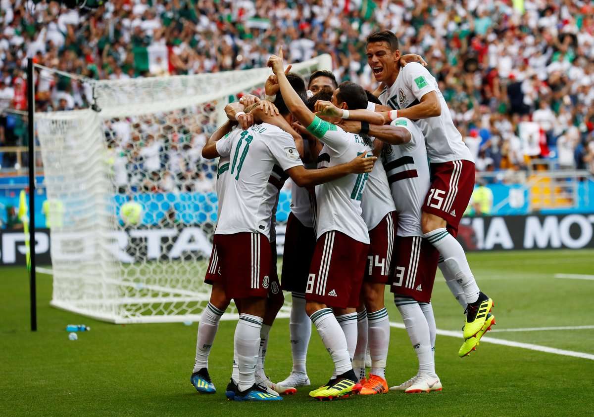 México derrotó a Corea del Sur y quedó prácticamente clasificado a la siguiente ronda