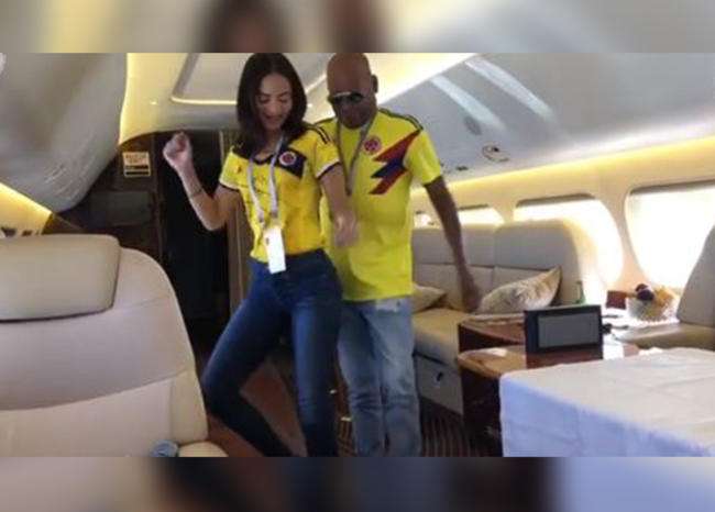 ¡En video! Baile exótico de Tino Asprilla e hija del Pibe Valderrama que paraliza las redes sociales