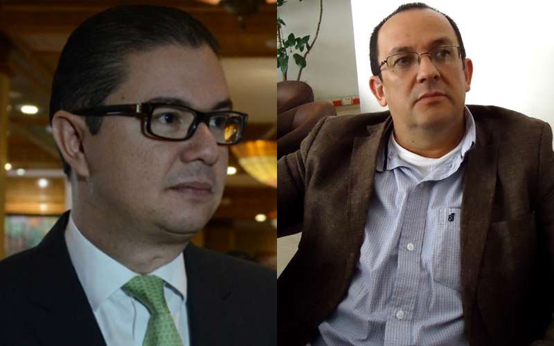 Tremenda «repellada» se llevó  el representante y senador electo Fabio Amín, en plena sesión, su colega  Oscar Ospina le gritó, «usted nunca viene a trabajar»