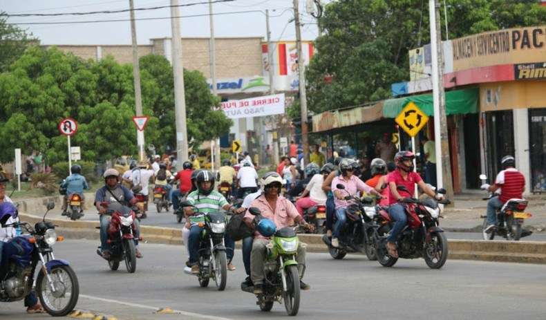 Este sábado habrá restricción de motos en Montería