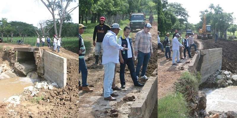 Tras fuertes lluvias fue declarada la calamidad pública en el municipio de San Pelayo
