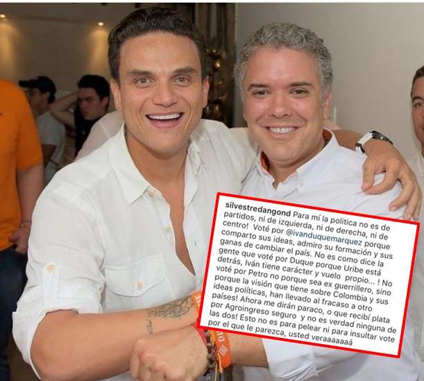 El polémico video de Silvestre Dangond en el que confirmó su voto por Duque