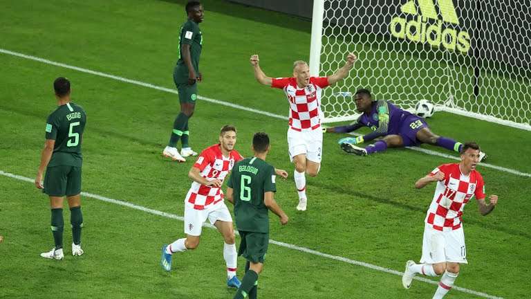 En su debut, Croacia doblegó a Nigeria y se llevó los tres puntos