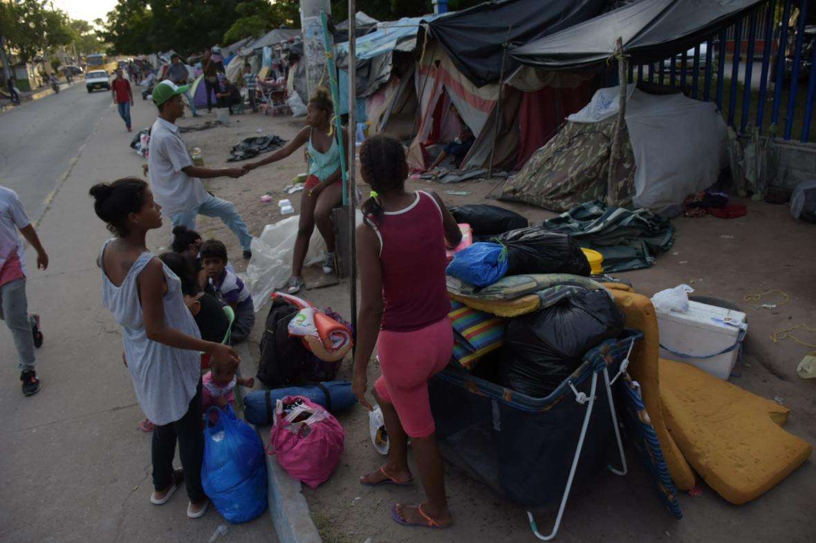 Autoridades desalojaron cerca de 50 venezolanos de la Terminal de Barranquilla