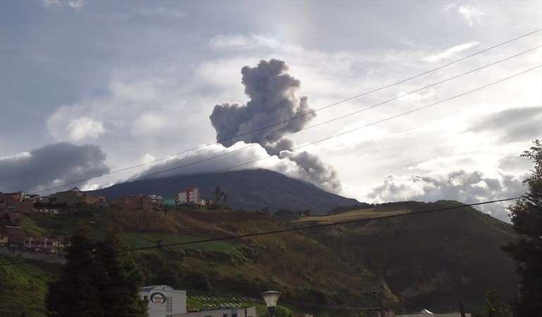 Sigue la cadena de sismos en Pasto con origen en el volcán Galeras