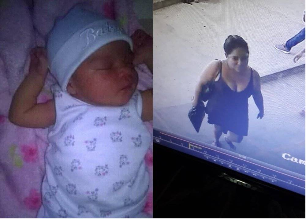 Mujer raptó a una bebé de 7 días de nacida