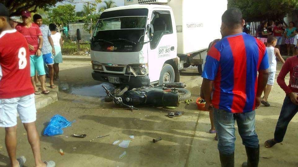 Un hombre resultó herido en accidente de tránsito en Canalete