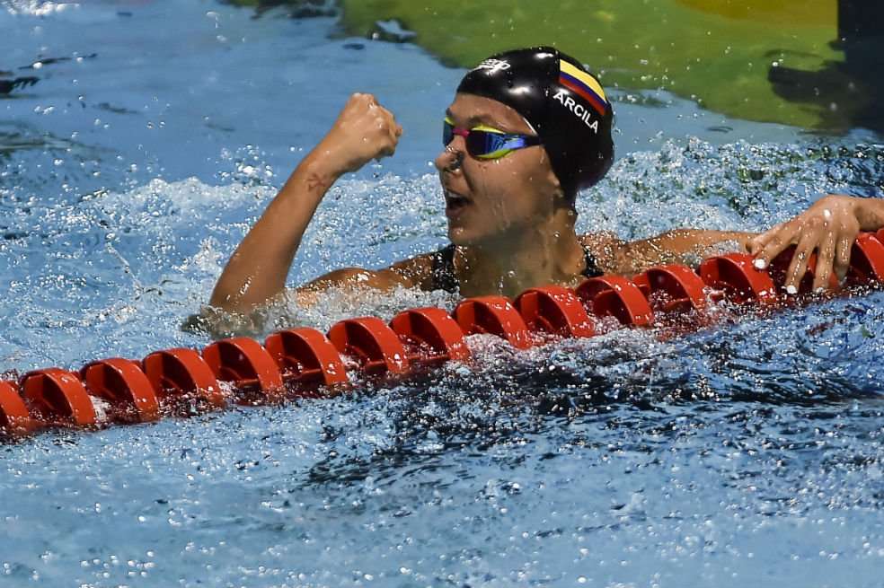 La colombiana Isabella Arcia sumó su cuarta medalla de oro en natación e impuso record en los Centroamericanos