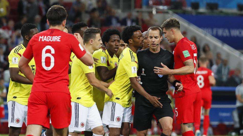 Mark Geiger, árbitro que dirigió el partido Colombia-Inglaterra será sancionado por la FIFA