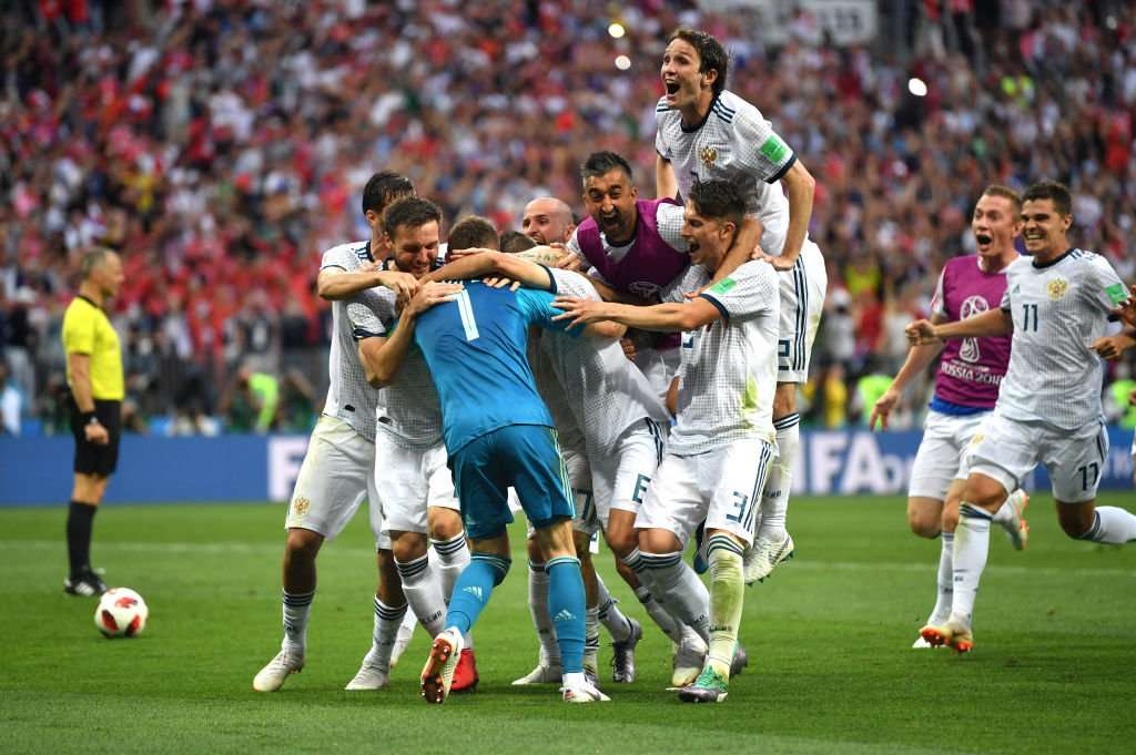 ¡Siguen cayendo los grandes! Rusia derrotó en penales a España y se clasificó a cuartos de final