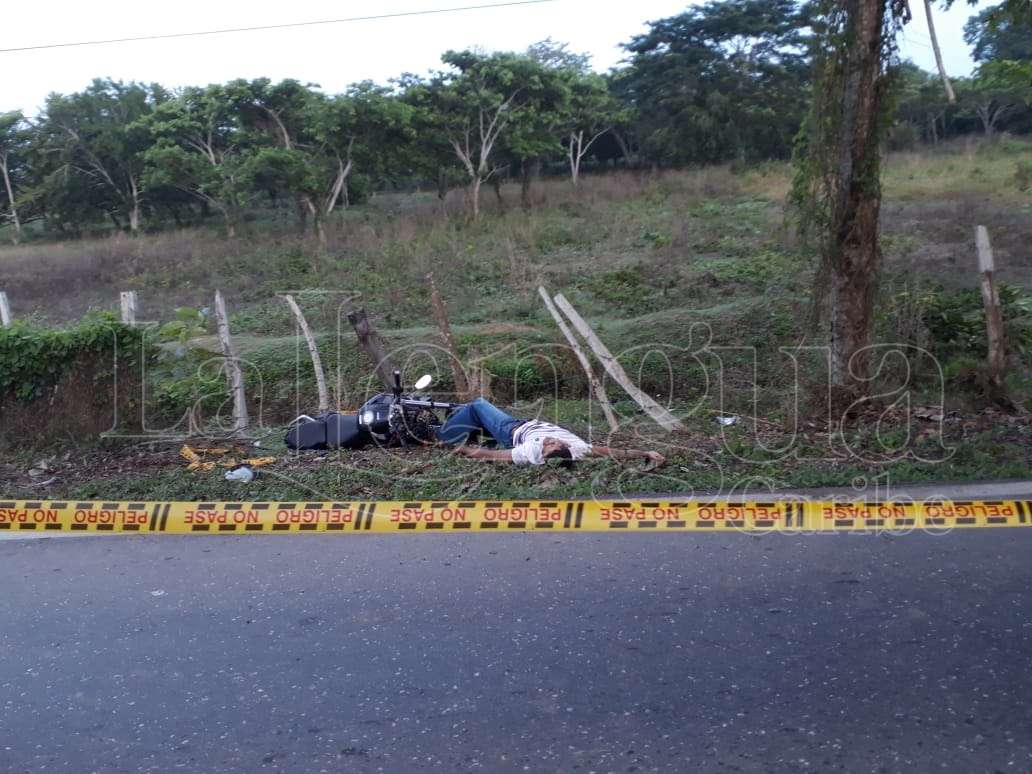 Un joven perdió la vida en accidente de tránsito en Lorica