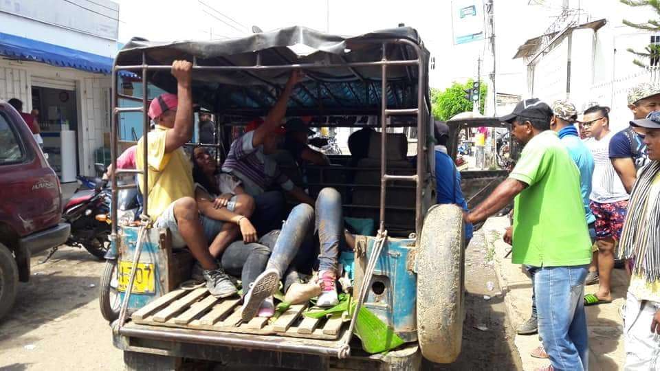 Varios estudiantes heridos tras accidente de un bus en El Carmen de Bolívar