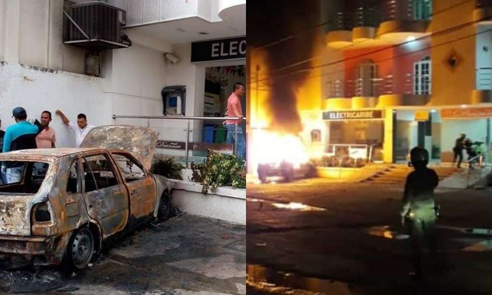 Comunidad incendió oficinas de Electricaribe por falta de fluido eléctrico