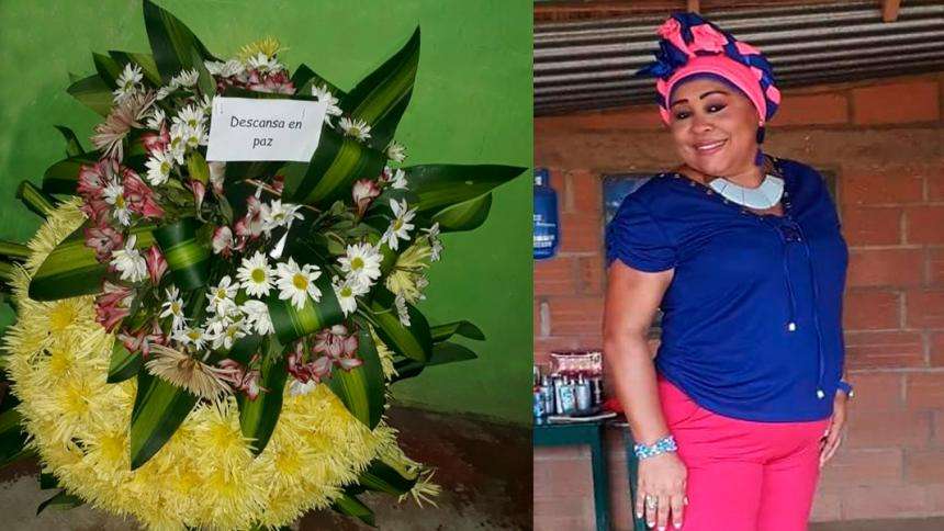 Con una corona de flores amenazaron a líder de restitución de tierras en La Guajira