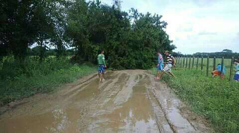 En zona rural de Cotorra bloquean la vía por mal estado