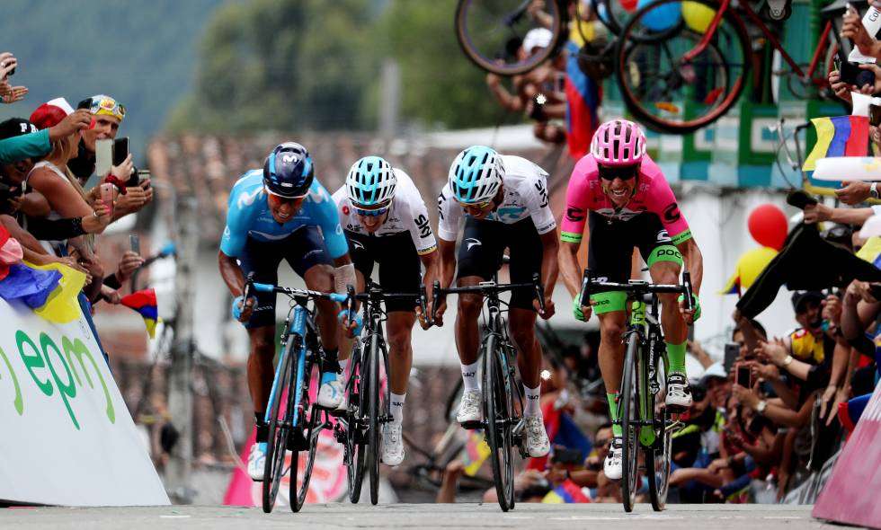 Colombia tendrá representación con siete ciclistas en la Vuelta a España 2018