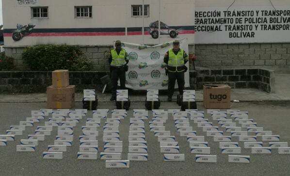 Confiscan 70 mil unidades de cigarrillos avaluados en 20 millones de pesos