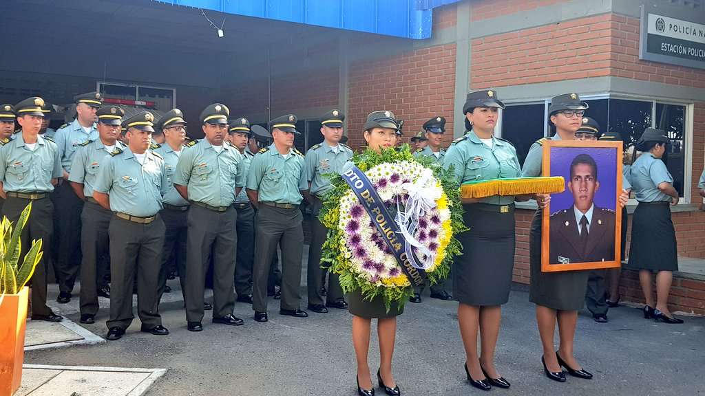 A Montería llegaron los restos del cuerpo del cadete Fernando Iriarte, víctima del atentado terrorista