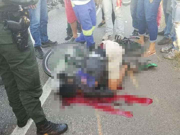 ¡Lamentable! Otro ciclista muerto, bus arrolló y mató a un hombre en la vía Montería – Cereté