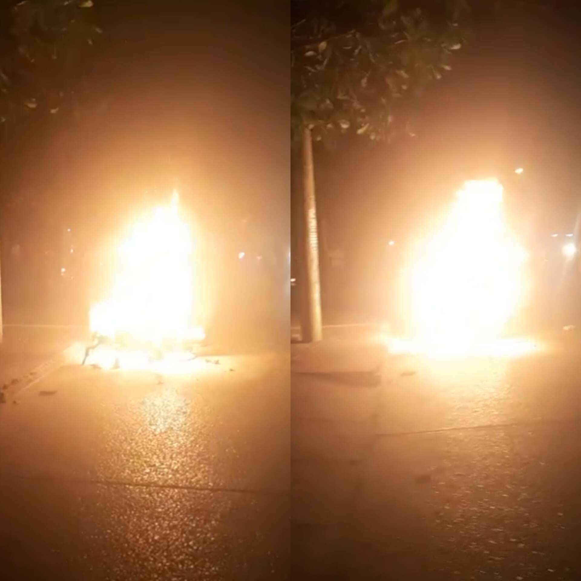 [Video] Fueron por lana y salieron trasquilados, comunidad linchó y le quemó la moto a atracadores en el sur de Montería