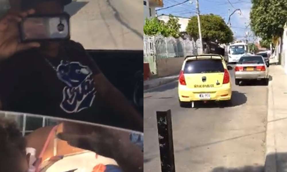 En video, taxista se voló con coche de bebé porque la pasajera no tenía sencillo para pagarle