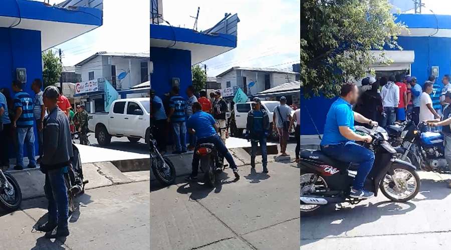 Montelíbano al rojo vivo, balacera en un establecimiento comercial