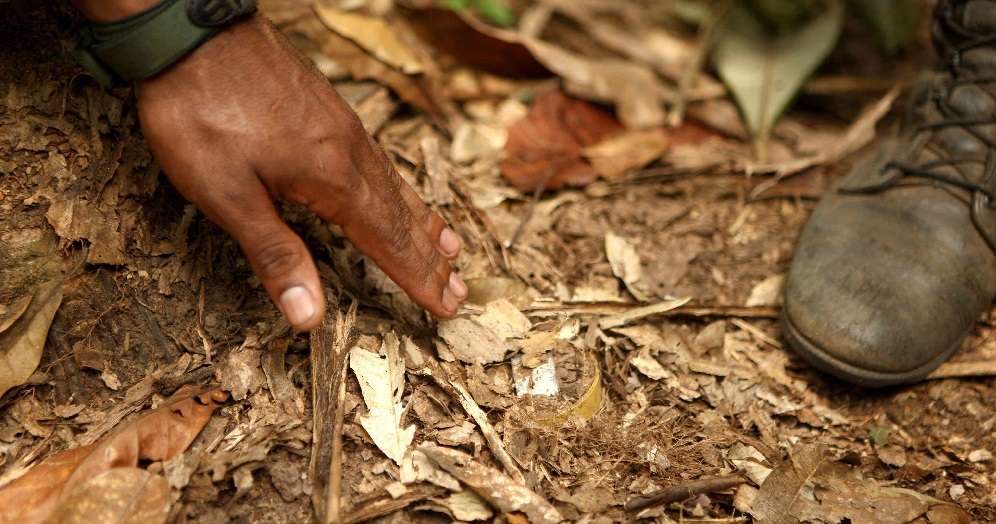 Dos soldados resultaron heridos tras pisar campo minado en el sur de Bolívar