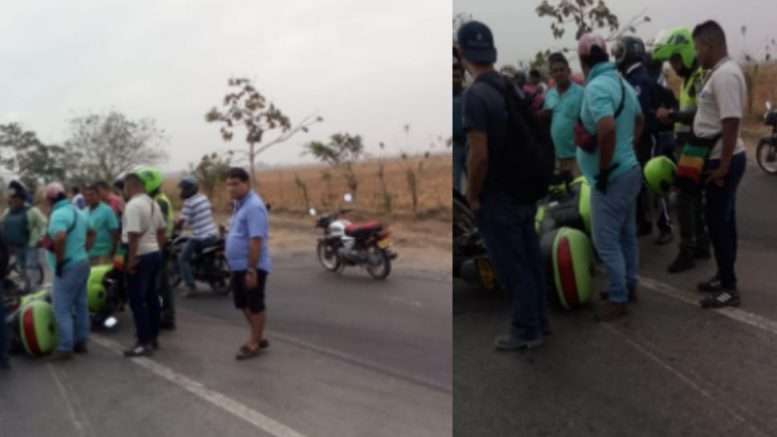 Policías en moto atropellaron a adulto mayor en la vía Cereté – Ciénaga de Oro