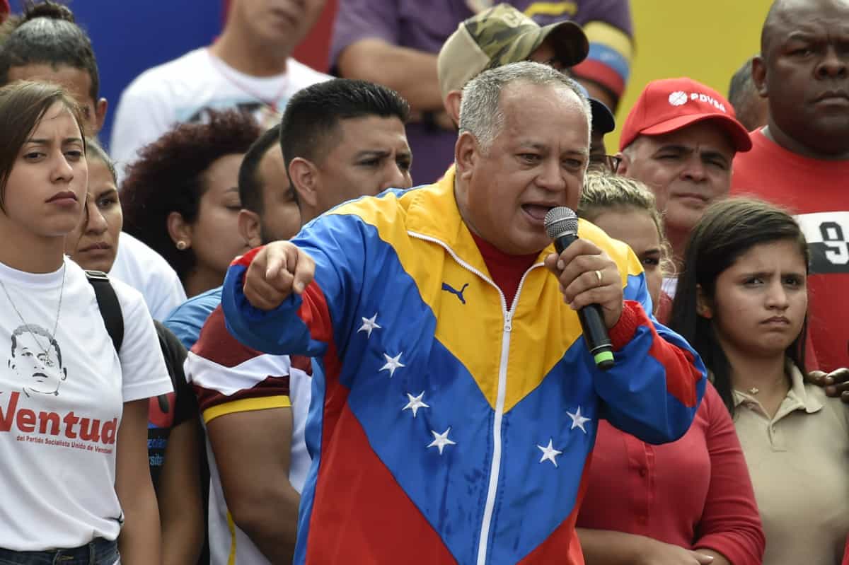 Diosdado Cabello criticó a los cantantes colombianos que participaron en el concierto Venezuela Aid Live