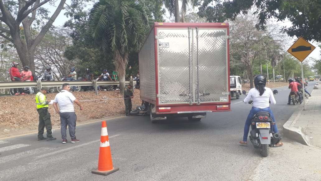 Camión atropelló a un motociclista en la vía Montería – Cereté