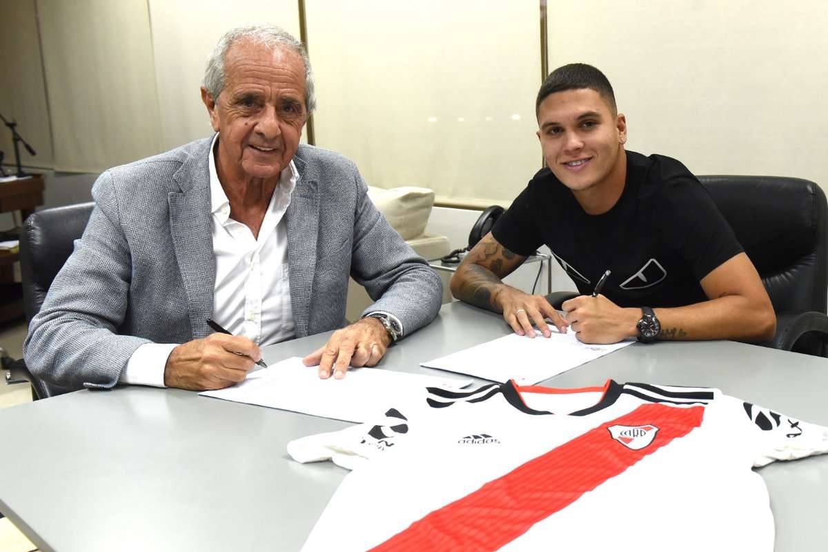 ‘Juanfer’ Quintero renovó contrato con River Plate y quedó blindado por millonaria cláusula