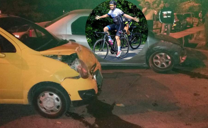 Reconocido ciclista monteriano tuvo un grave accidente de tránsito
