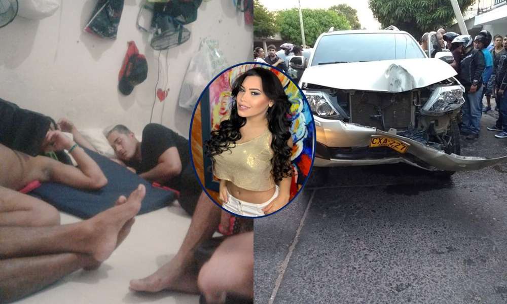 Se filtran fotos de Juan Mindiola en la URI tras accidente con Ana del Castillo
