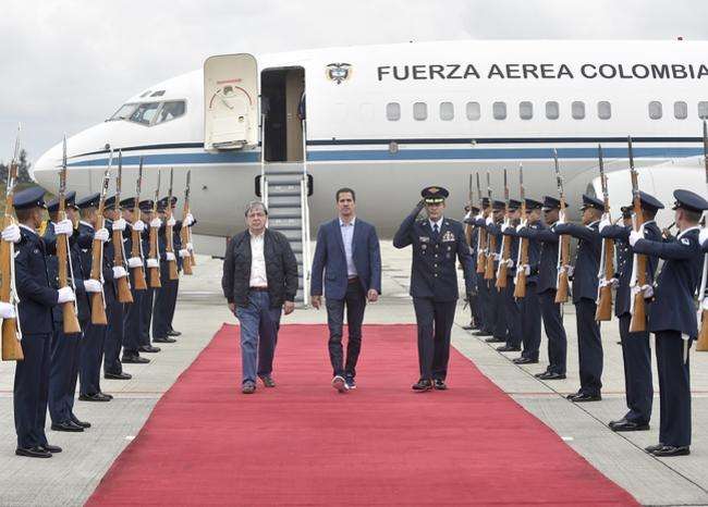 Juan Guaidó está en Bogotá para cumbre del Grupo Lima sobre Venezuela