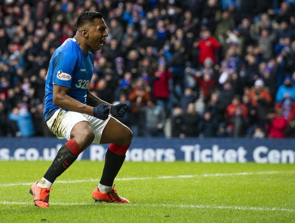 Con gol de Alfredo Morelos, Rangers rescató un punto ante el Kilmarnock