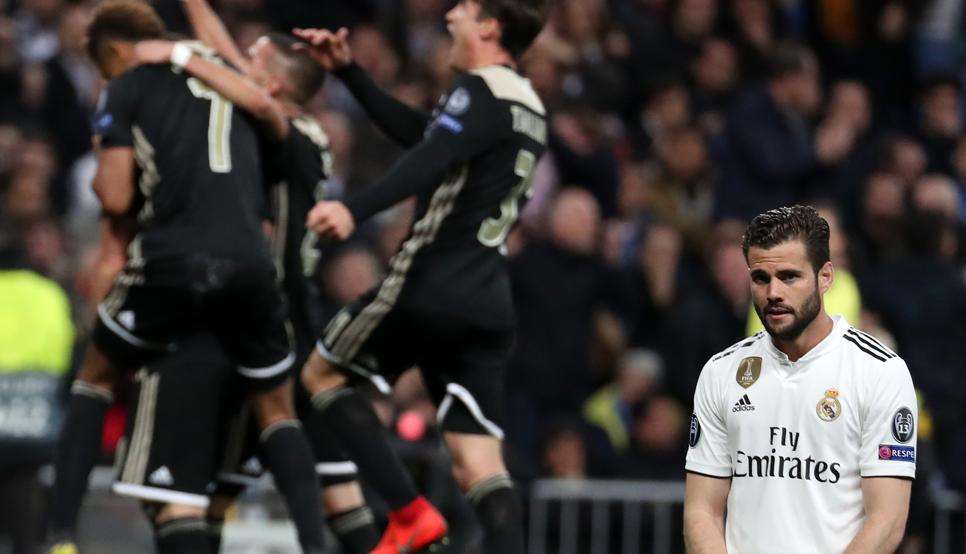¡Batacazo en el Bernabéu! Ajax goleó, humilló y eliminó al Real Madrid de la Champions