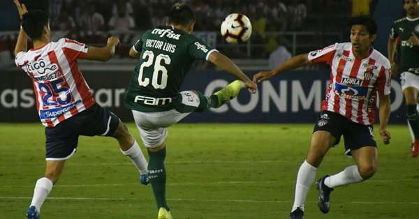 Junior no pudo con Palmeiras y cayó en su debut de Copa Libertadores