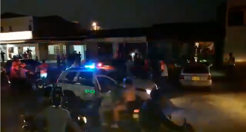 Policías fueron agredidos en operativo de registro y control en Montería