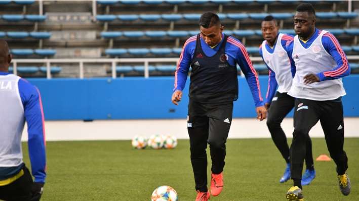 Con los 23 concentrados, Colombia se prepara para el duelo ante Japón