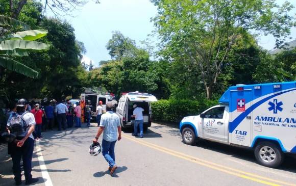 Dos niños y dos mujeres muertas dejó fatal accidente en Antioquia