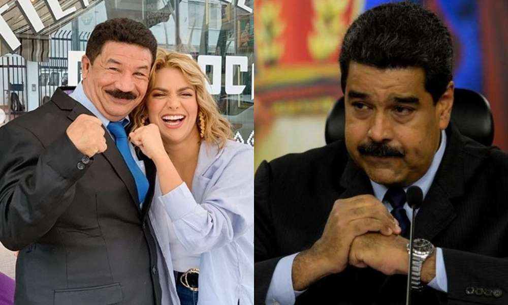 Insólito, Adriana Lucía subió una foto con ‘Happy’ Lora y un seguidor lo confundió con Maduro e insultó a la cantante