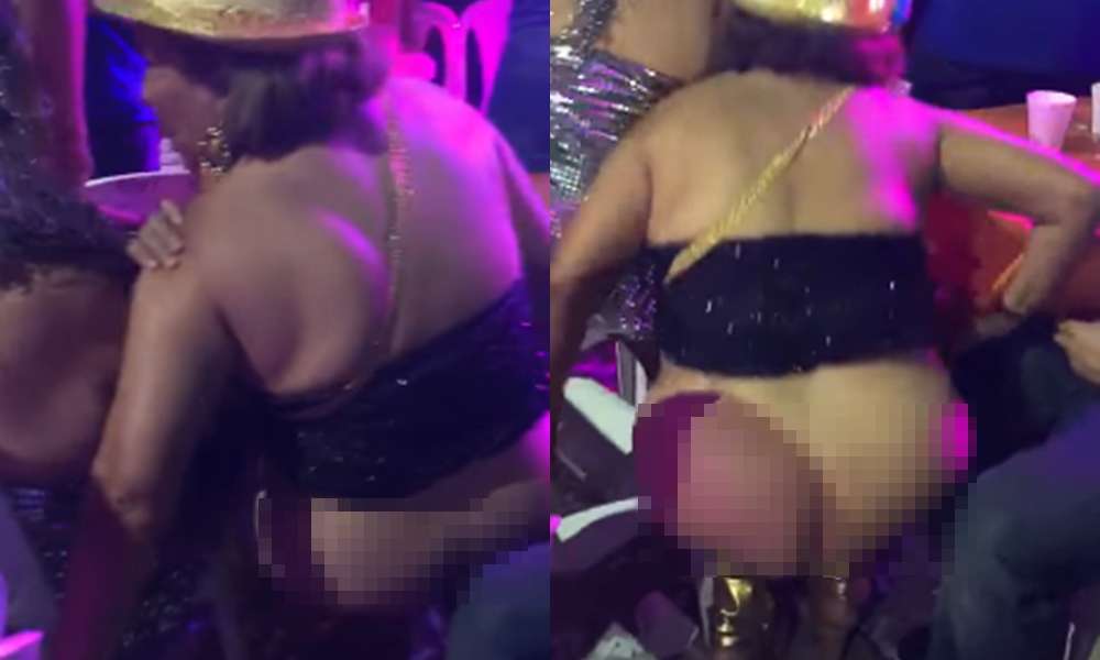 Pasó en los Carnavales: le dio flojera ir al baño, peló las nalgas y se orinó en pleno concierto