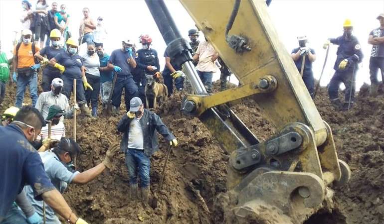 Hallan cadáver de Gersaín Díaz, última víctima del derrumbe en Rosas, Cauca