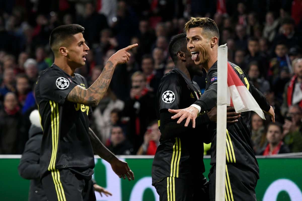 Con gol de Cristiano, la ‘Juve’ sumó un punto en su visita al Ajax