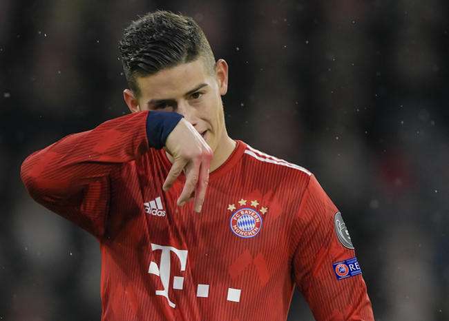 Malas noticias, Bayern reveló la gravedad de la nueva lesión de James