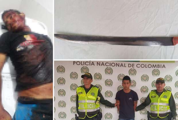 Lo capturaron tras asesinar a un hombre a machetazos