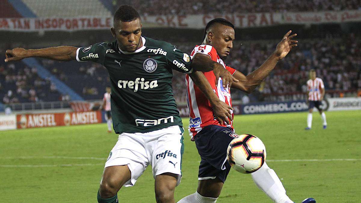 Ante Palmeiras, Junior se juega su último cartucho en Libertadores