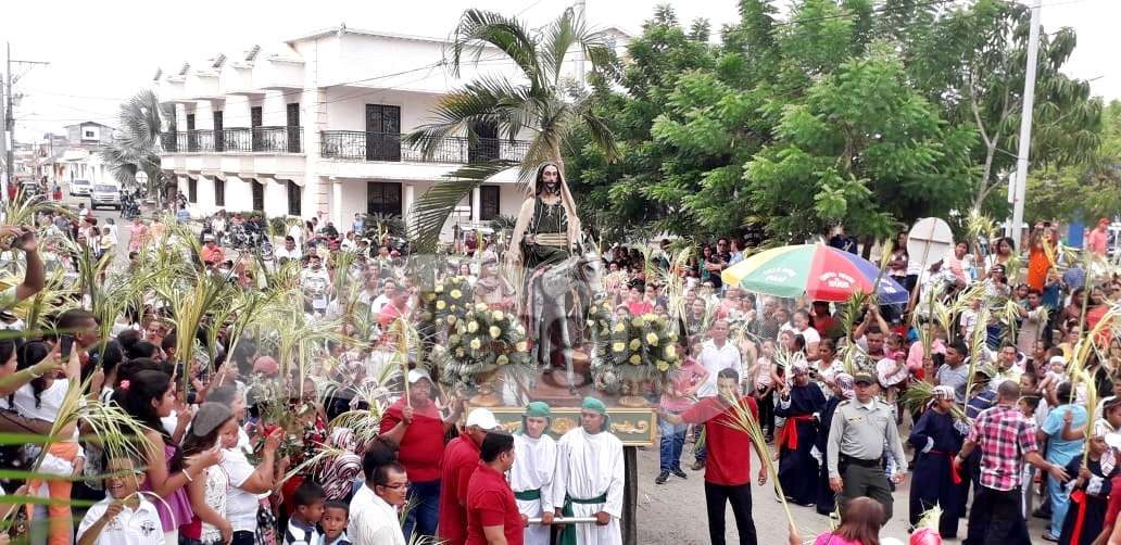 En imágenes, así se celebró el Domingo de Ramos en Ciénaga de Oro