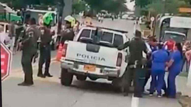Ataque a patrulla en Urabá dejó cuatro policías heridos